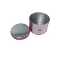 Tin Metal Type and Candy Three Stackable Can